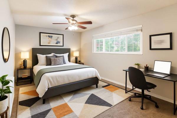 Gorgeous 1 BR Retreat | Airy Interiors & Walk-In Closets Await!